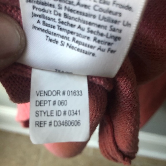 Eddie Bauer Pink Sweater Size Small - Picture 6 of 9